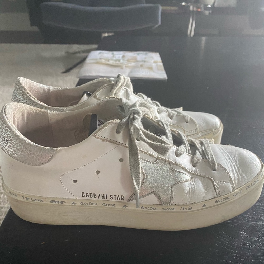 Golden Goose High Stars Size 36